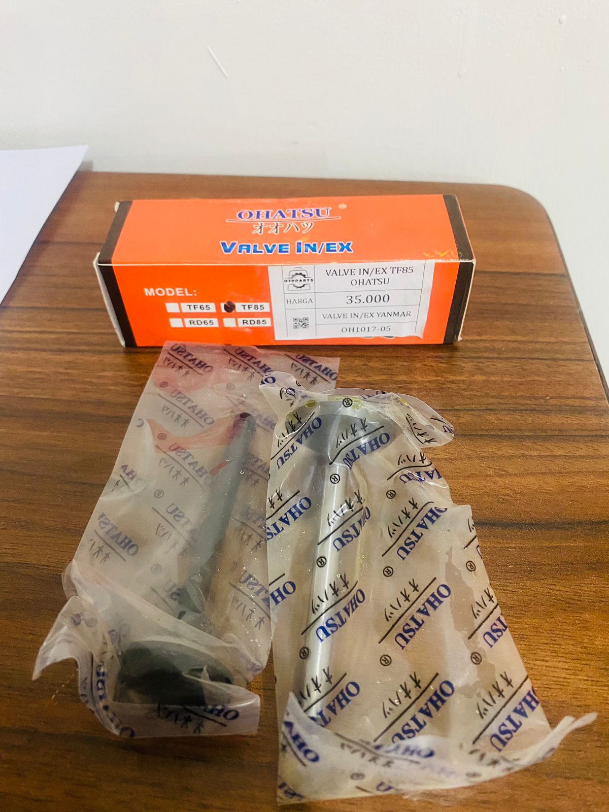 VALVE INEX TF85 OHATSU