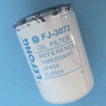 FILTER OLI LEFONG UNTUK YUCHAI CAT DYNAPAC DEUTZ JOHNDEERE KUBOTA MF NH PN FJ-3072
