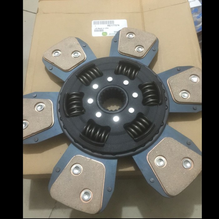 KAMPAS KOPLING DISC CLUTCH JOHN DEERE 5715 PN RE177574