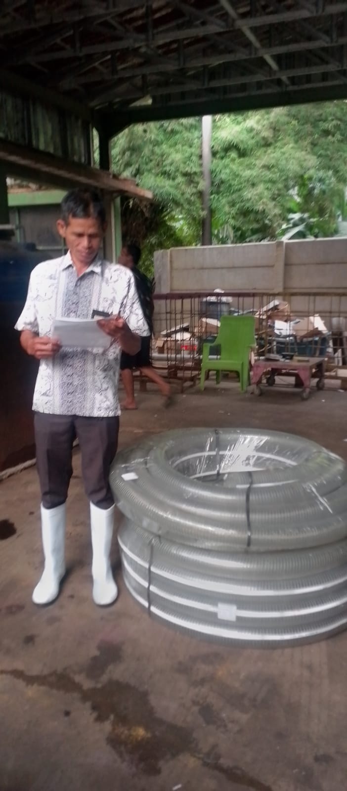 SABANI DIESEL PENJUALAN SELANG SPIRAL DENGAN PELAYANAN DOOR TO DOOR KE PELANGGAN