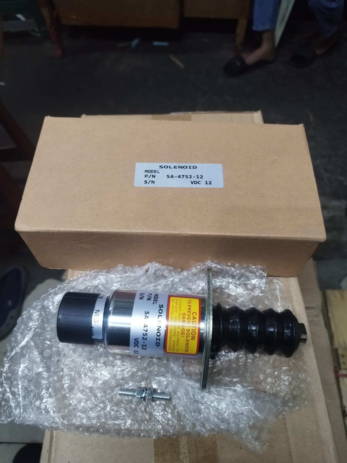 SOLenoid Magneto Compactor Bomag BW211D-40 PN 05712910