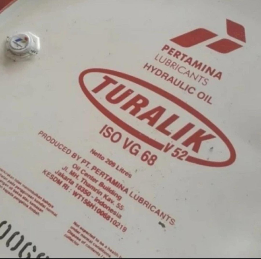 OLI HIDROLIK PERTAMINA TURALIK V 52 ISO VG 68 PERLITER