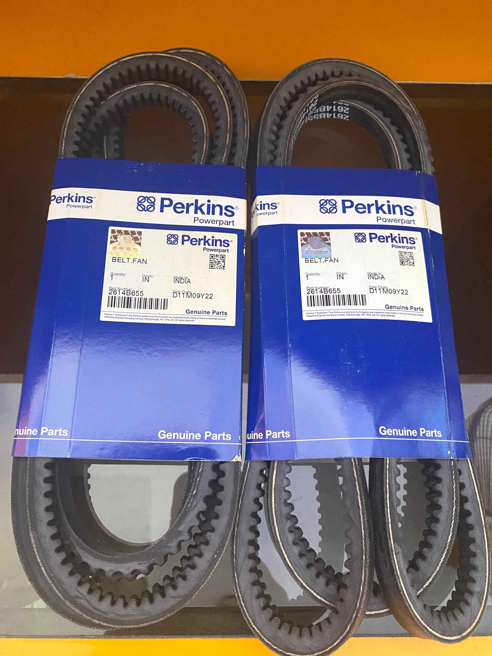 VAN BELT 2614B555 GENSET PERKINS 80 KVA