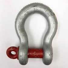 ANCHOR SHACKLE D 25 TON UK 1-3-4 ICH Merek toprig Screw Pin Type Anchor Shackle G-210