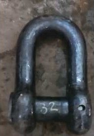 ANCHOR SHACKLE SEGEL JANGKAR KAPAL UK 32MM Grade U2 w Lloyd