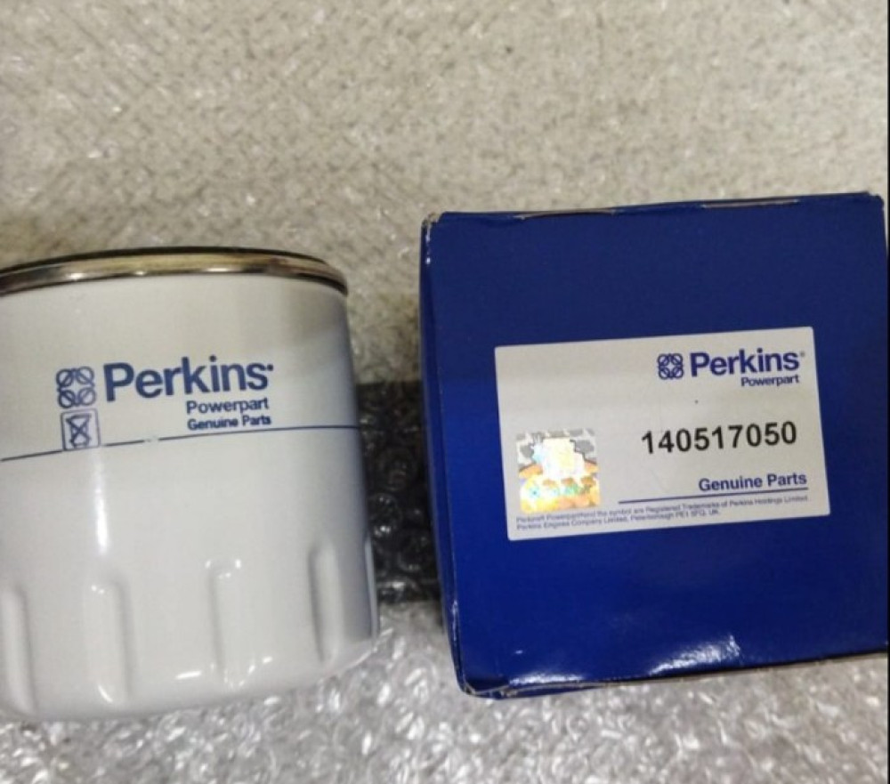 FILTER OLI PERKINS UNTUK PERKINS GENSET 10 KVA MF CAT TOYOTA KUBOTA LIUGONG SUNWARD PN 140517050