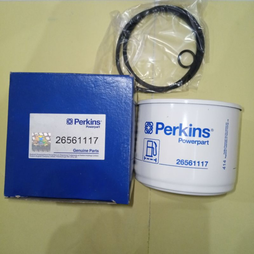 FILTER SOLAR PERKINS UNTUK AGCO BOBCAT CASE CAT KOMATSU KUBOTA PERKINS GENSET 10 KVA PN 26561117