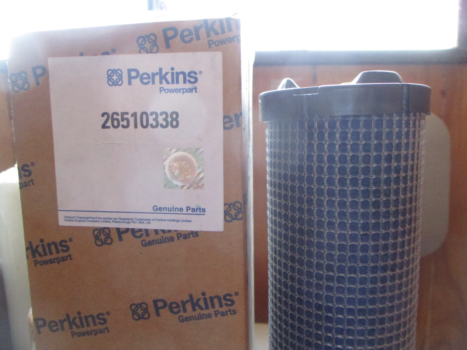 Filter Udara INNER perkins Utk PERKINS AGCO Traktor MF NH CAT DEUTZH PN 26510338 