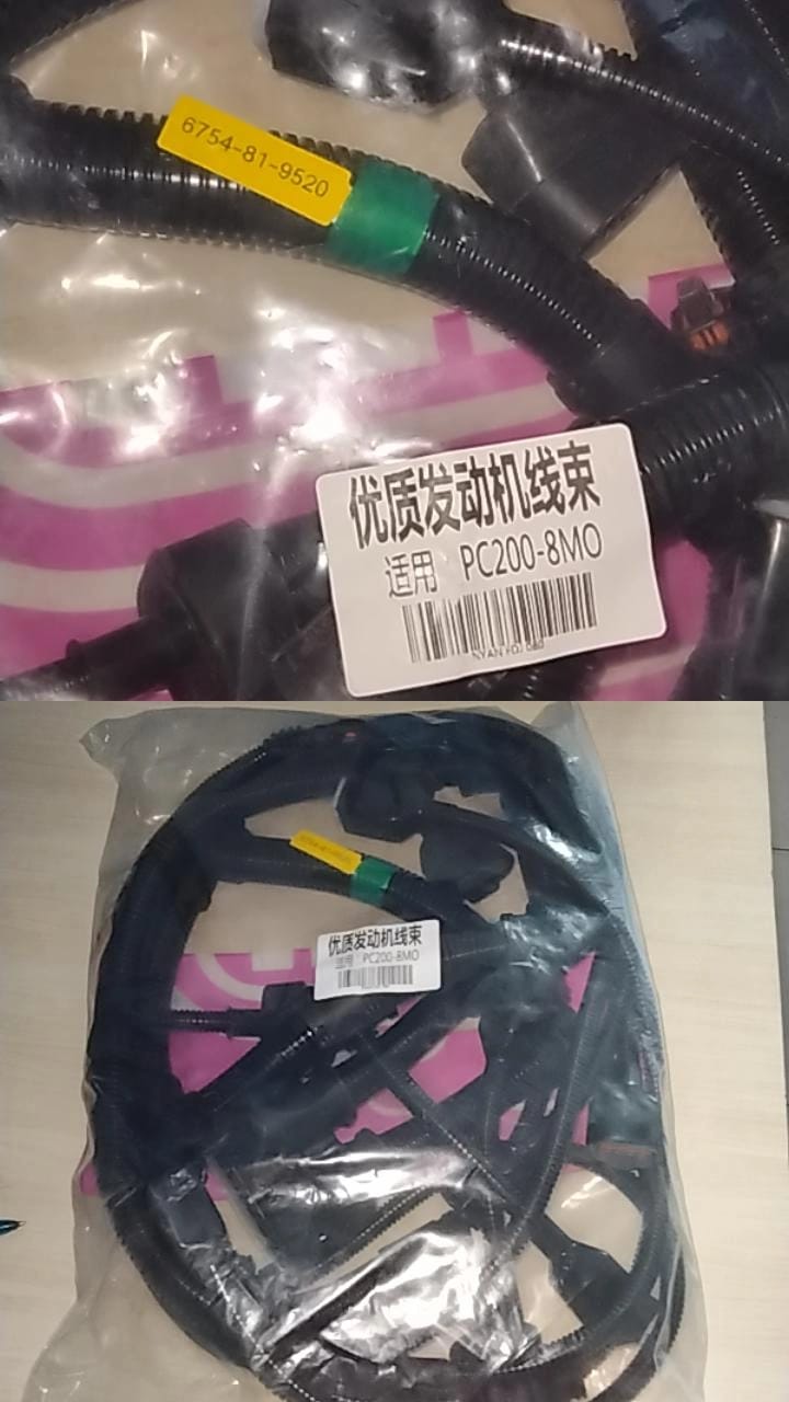 KABEL MESIN ENGINE WIRING HARNES PC200-8MO PN 6754-81-9520