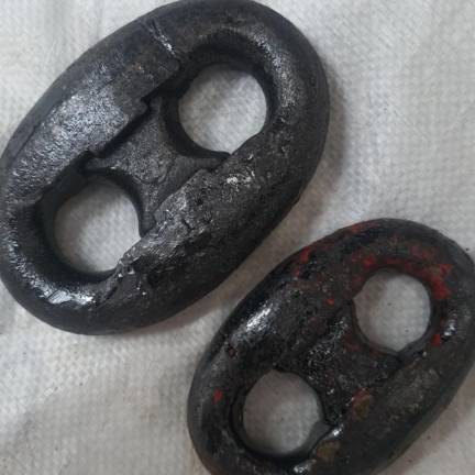 KENTER SHACKLE Alat Sambung Rantai Jangkar Kapal UK 32MM Grade U2 w Lloyd