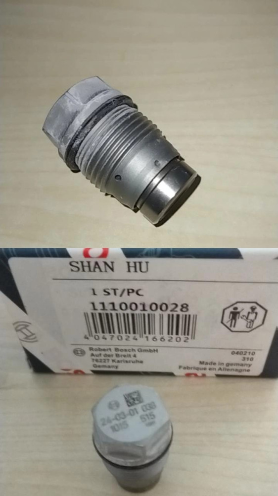 Limiter Valve Commonrail KOMATSU PC200-8M0 Volvo EC210 OEM BOSCH PN 1110010028