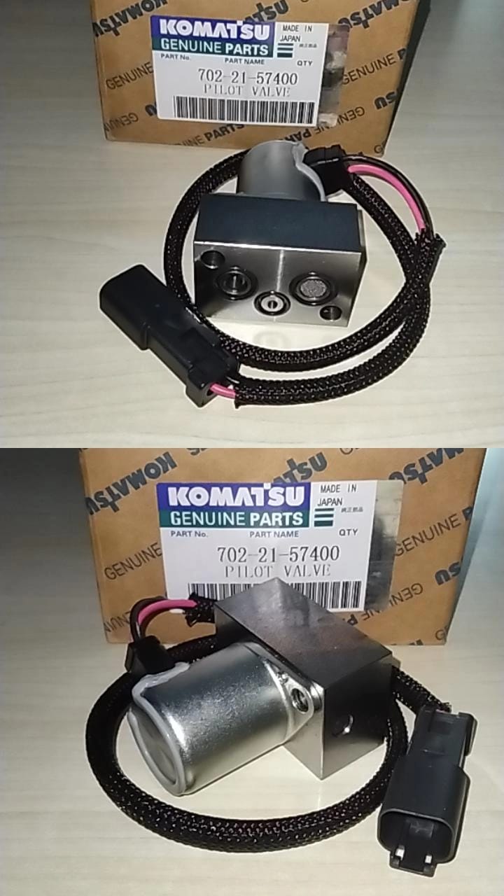 PILOT VALVE KOMATSU UNTUK PC200-7 PC200-8 PC300 PN 702-21-57400