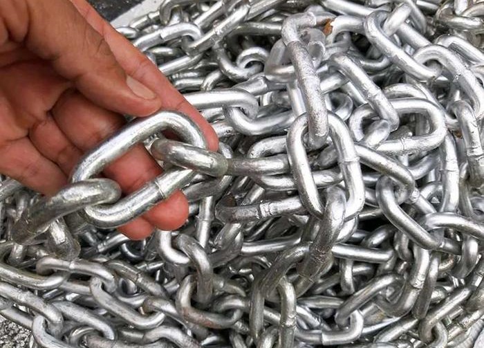 RANTAI DAPRA CHAIN GALV MEDIUM UKURAN 1 INCH(24 mm) panjang +- 22 mtr RRT