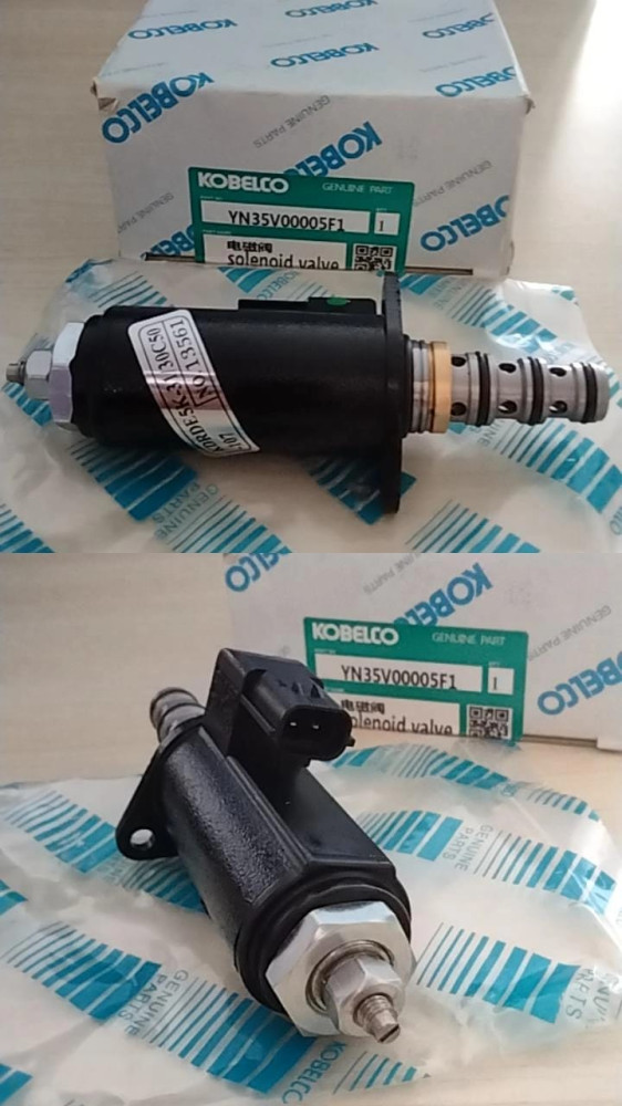 SOLENOID VALVE Eksavator Kobelco SK200-8 SK210-8 SK250-8 SK330-8 Kobelco GB PN YN35V00052F1-YN35V00005F1-KDRDE5K-31-30C50-107 NO