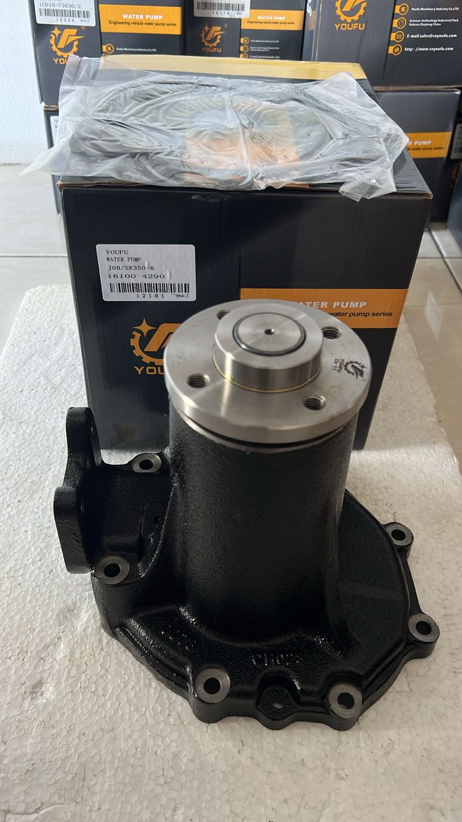 WATER PUMP YOUFU ASSY UNTUK HINO FM260TI HINO LOHAN J08E SK350-8 PN 16100-4290