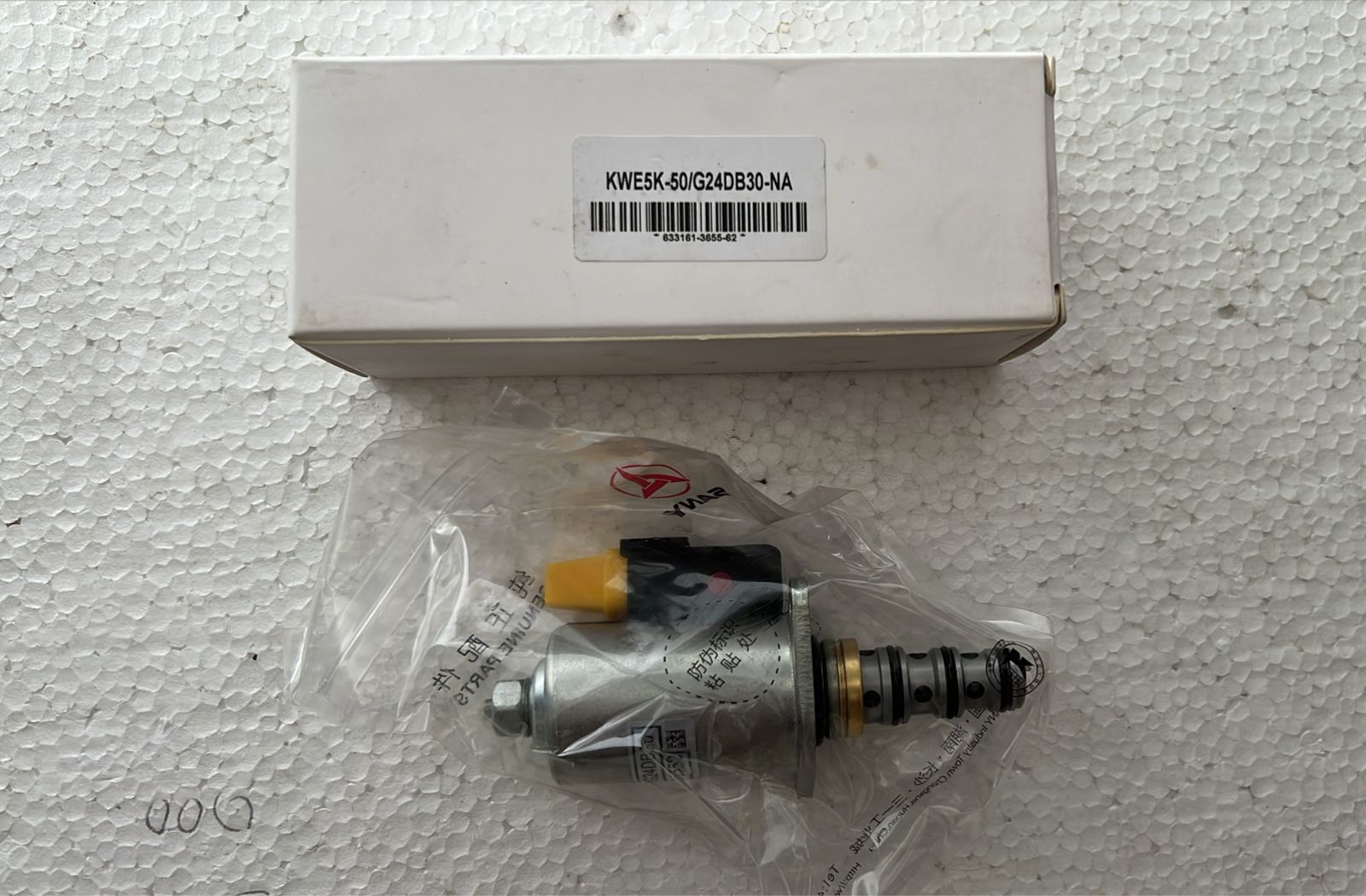 solenoid proportional Solenoid Switching Valve SANY LIUGONG PN 61002281