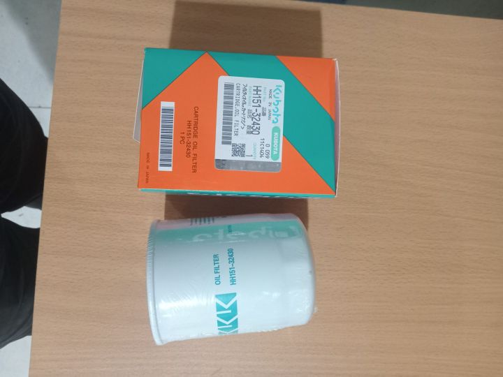 FILTER OLI KUBOTA Excavator Kubota U50 Bomag Cat hitachi Isuzu Liugong PN HH151-32430