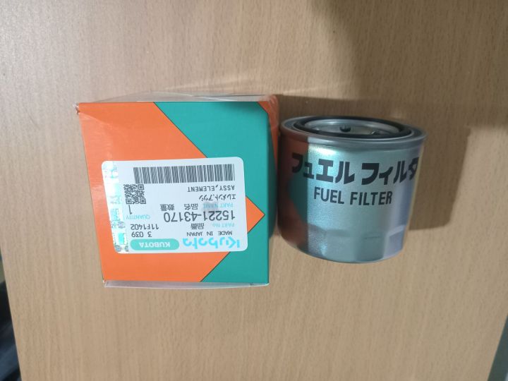 FILTER SOLAR atas Kubota U50 BOB CAT CASE Hino Lohan FM 260 TI Toyota Dyna dutro PS110 130 HT DAIHATSU JCB KUBOTA MF SANY SDLG XCMG YANMAR PN 15221-4317-0