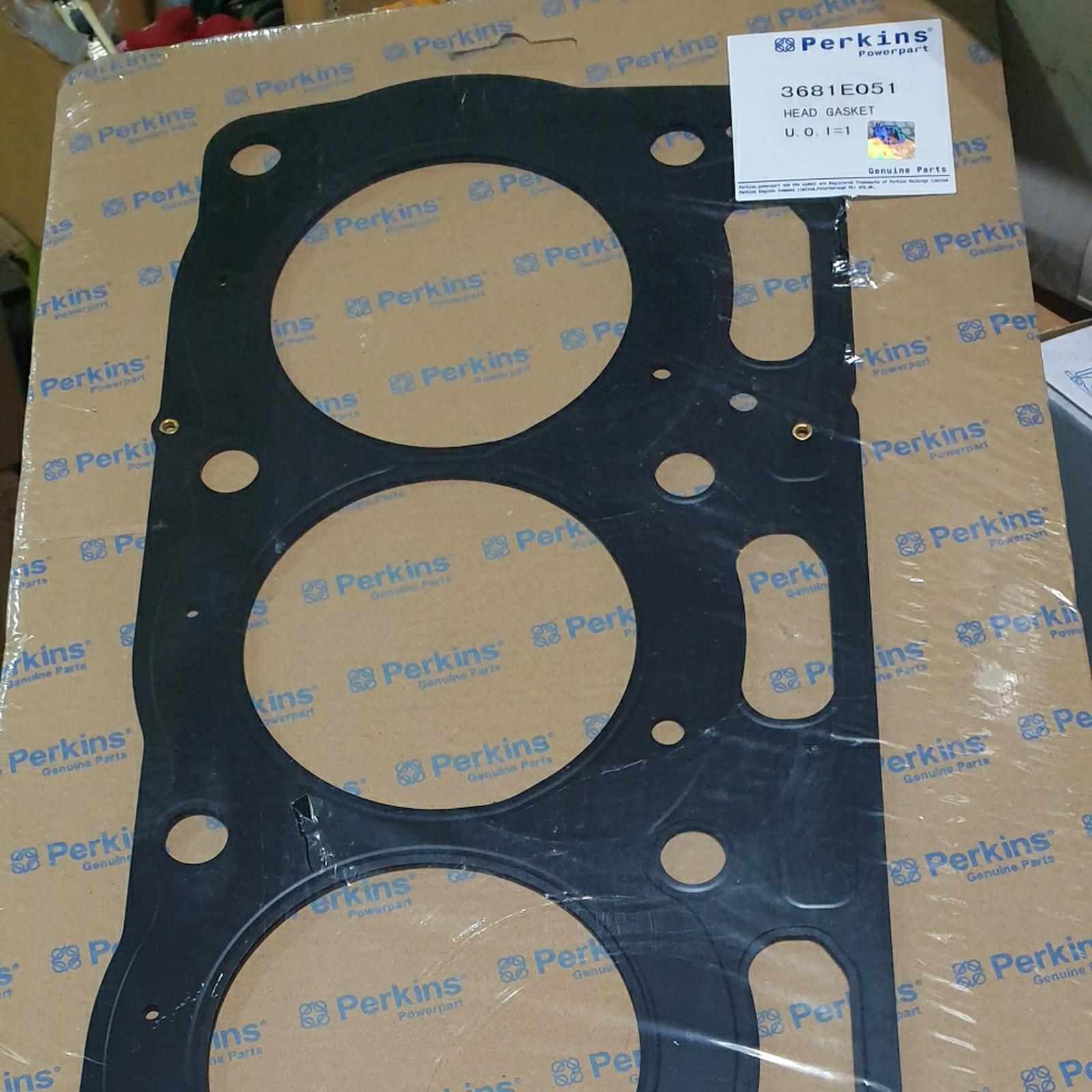 Head gasket packing deksel MF 440 PERKINS PN 3681E051