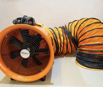 KIPAS BLOWER VENTILATOR EXHAUST WEKA 12 INCH 220 V 1 Phase