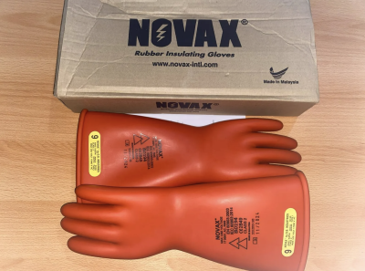 SARUNG TANGAN ANTI LISTRIK 20 KV NOVAX