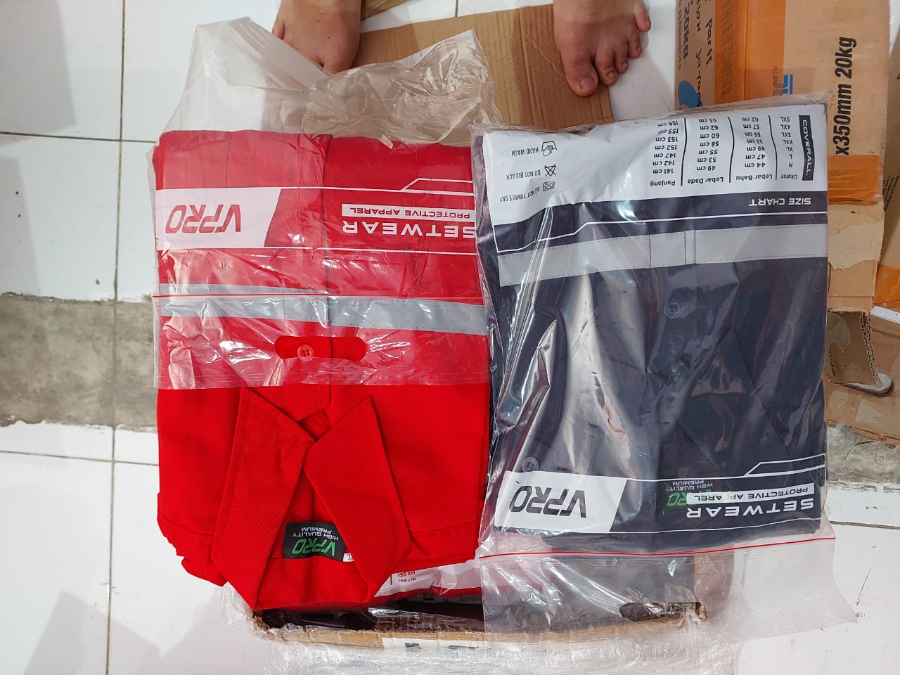 WEARPACK SAFETY SET BAJU CELANA VPRO