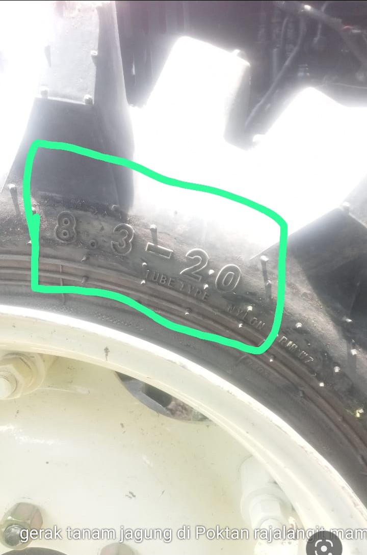 BAN TRAKTOR MEREK KT66 UKURAN 8.3-20 28 MM