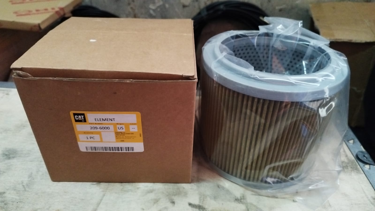 FILTER OLI HIDROLIK SCREEN CATERPILLAR 320GX 320D2 PN 209-6000