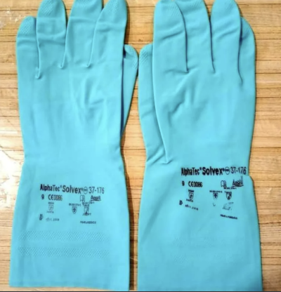 Sarung Tangan Safety Perlindungan Zat Kimia Ansell Alphatec Solvex 37-176
