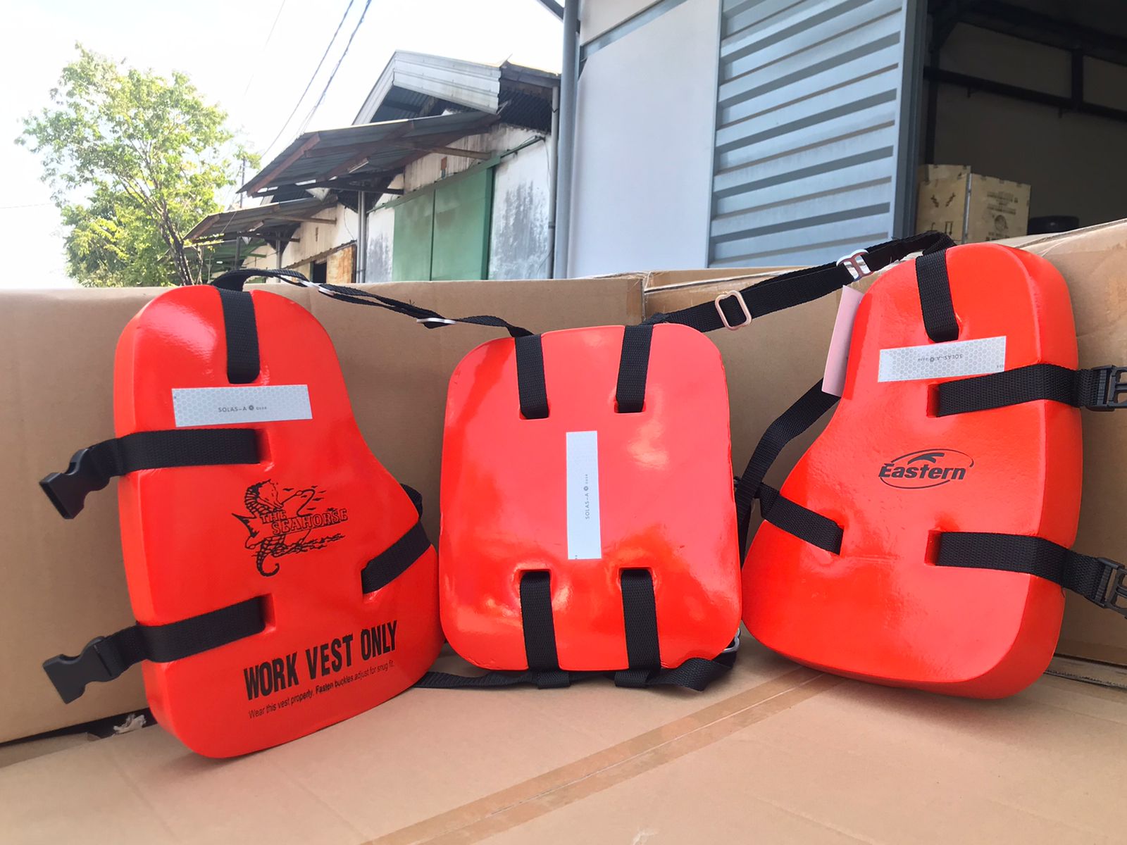 PELAMPUNG JACKET BRAND SEAHORSE WORKVEST SOLAS