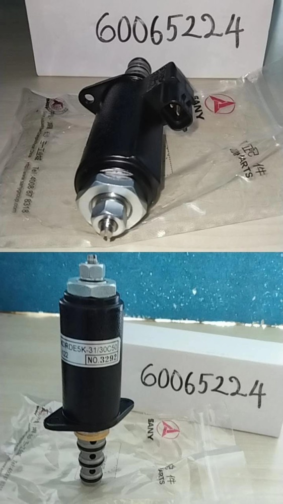 SOLENOID-OPERATED DIRECTIONAL VALVE KDRDE5K-31-30C50 YN35V00054F1 SANY SY215 KOBELCO SK200 CAT320 PN 60065224