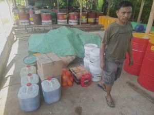 SUPLAI OLI DRUM PERTAMINA KE PELANGGAN PABRIK 2