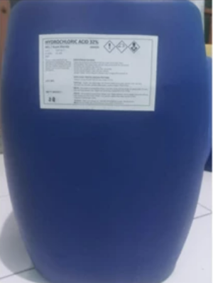 Air Keras Pembersih lantai HCL Asam Klorida 30 KG 1 GALON
