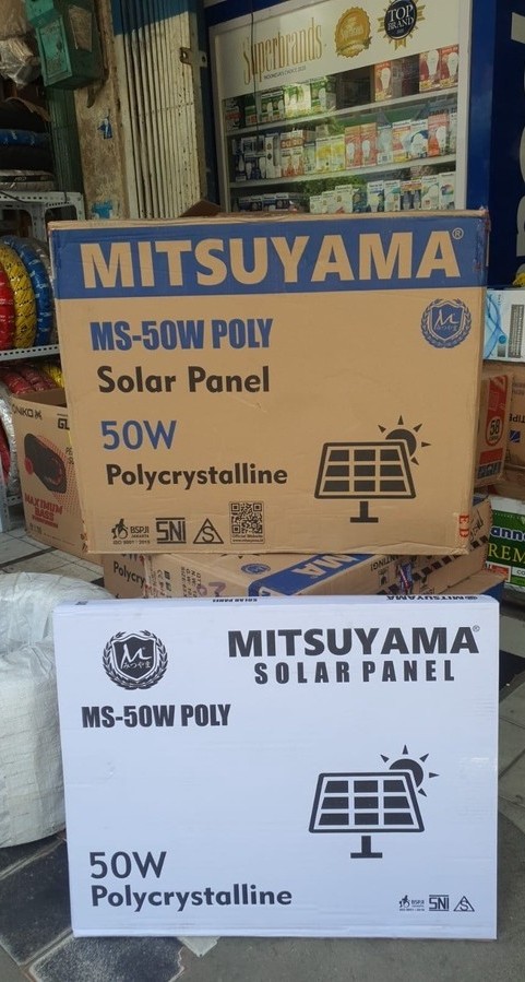 SOLAR PANEL 50WP MITSUYAMA 50W POLYCRYSTAL