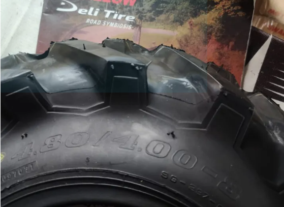 BAN traktor 4.80-4.00-8 Deli Tire SG-237 Swallow Kembang Kasar alat berat bajak sawah pertanian