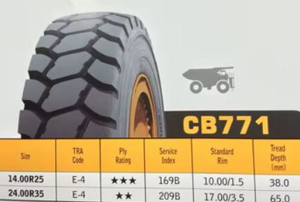 Ban Truk ADT Radial Kasar TL Uk 24.00R35 WESTLAKE E4 CB771