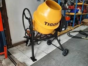 Mesin Molen Concrete Mixer Elektrik Portabel 120L 450 watt 220V tigon TCM-120 L