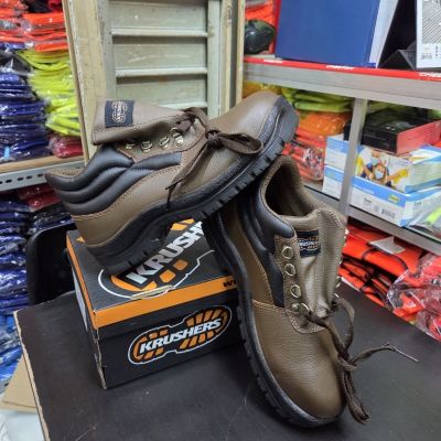 SEPATU SAFETY KRUSHERS BOOTS BROWN SERIES FLORIDA 216159 NO.38