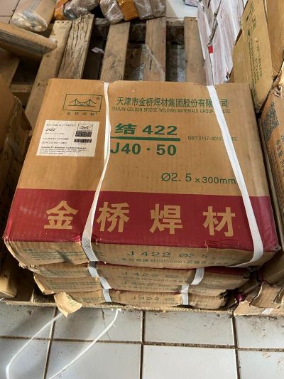 Kawat Las Daqiao Golden Bridge THJ422 J422 (J40.50) AWS E4322 UK 2.5mm x 300mm perkilo